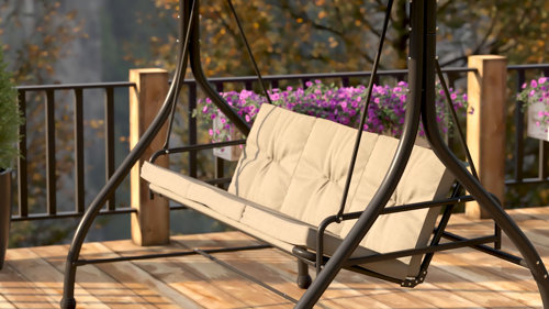 Metal porch swing discount cushions